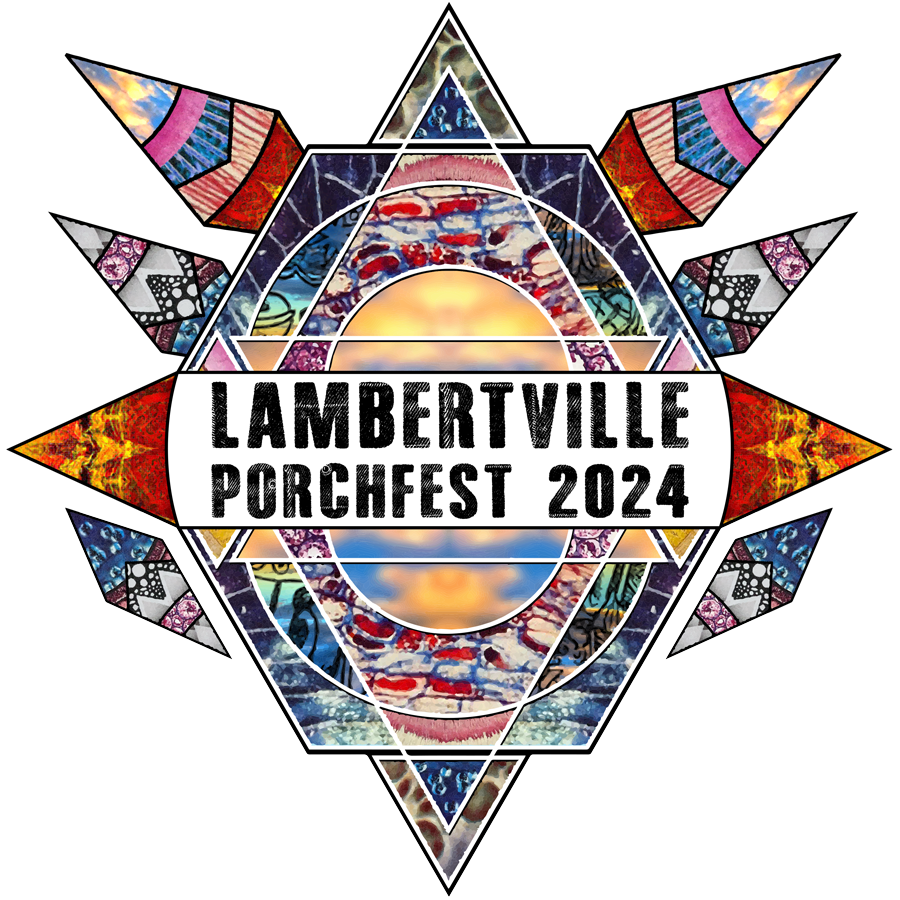 Lambertville Porchfest Artwork, Sunday October 13, 2024, 12-6pm